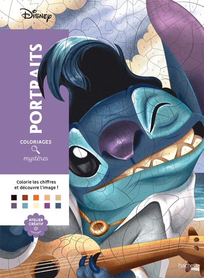 Picture of Coloriages mystères Disney - Portraits (trompe l'oeil)