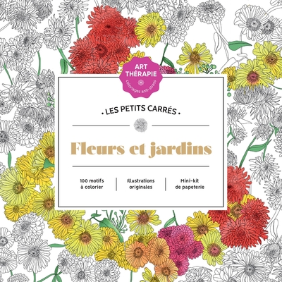 Picture of Les petits carrés d'Art-thérapie Fleurs et jardins
