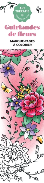 Picture of Marque-pages Guirlandes de fleurs