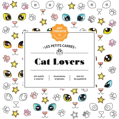 Image de Les petits carrés d'Art-thérapie Cat Lovers