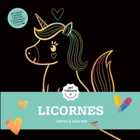 Image de Cartes à gratter Art-thérapie Licornes