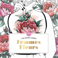 Image de Les Grands carrés d'Art-thérapie Femmes fleurs