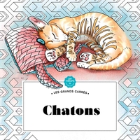 Image de Les grands carrés d'Art-thérapie Chatons