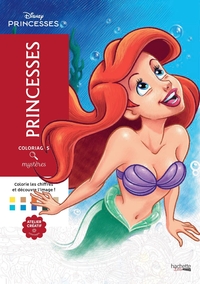 Image de Coloriages mystères Disney - Princesses