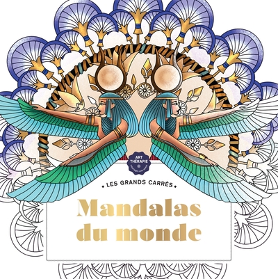 Picture of Les Grands carrés d'Art-thérapie Mandalas du monde