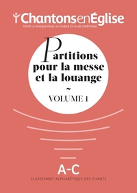 Picture of Chantons en Église : Partitions pour la messe et la louange Vol. 1