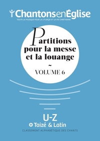 Picture of Chantons en Église : Partitions pour la messe et la louange Vol. 6