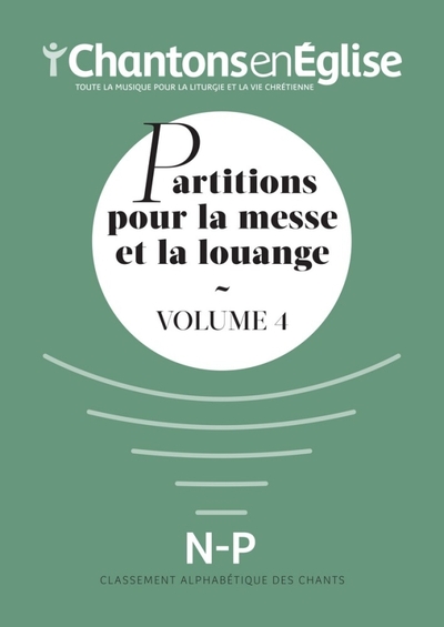 Picture of Chantons en Église : Partitions pour la messe et la louange Vol. 4