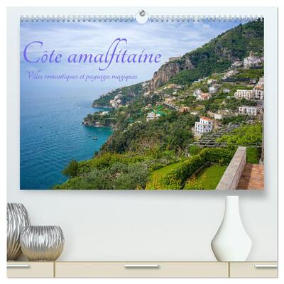 Image de Côte amalfitaine - Villes romantiques et paysages magiques  (Calendrier mural 2026 DIN A2 vertical) calendrier de bureau