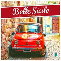 Image de Belle Sicile (Calendrier mural carré 2026 30x30 cm) Calendrier double avec une page pour vos prises de notes
