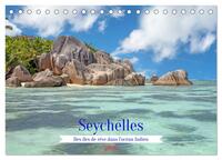 Image de Seychelles - Des îles de rêve dans l'océan Indien (Calendrier de bureau 2026 DIN A5 vertical), CALVENDO calendrier mensuel