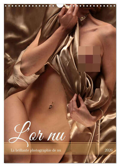 Picture of L'or nu (Calendrier mural 2026 DIN A3 horizontal), CALVENDO calendrier mensuel