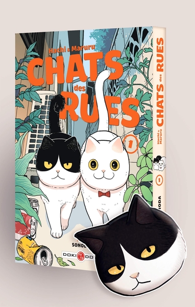 Image de Hachi & Maruru - Chats des rues - vol. 01 + magnet offert - édition limitée