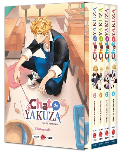 Image de Chat de yakuza - Coffret - vol. 01 à 04