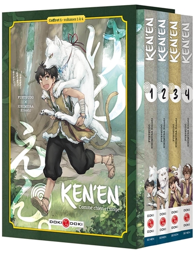 Image de Ken'en - Comme chien et singe - Coffret - vol. 01 à 04