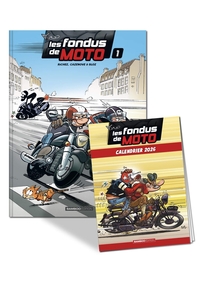 Image de Les Fondus de moto - tome 01 + calendrier 2026 offert