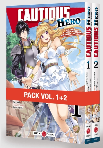 Picture of Cautious Hero - Pack promo vol. 01 et 02 - édition limitée
