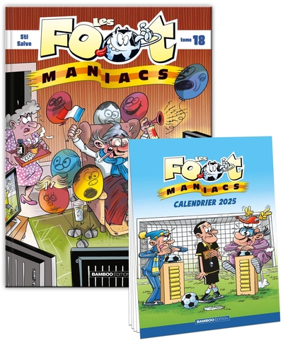 Picture of Les Footmaniacs - tome 18 + calendrier 2025 offert