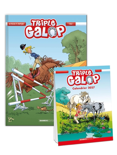 Image de Triple galop - tome 01 + calendrier 2027 offert