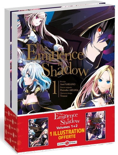 Picture of The Eminence in Shadow - pack vol. 1 & 2 + Exlibris