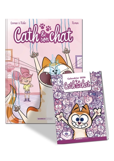 Image de Cath et son chat - tome 01 + calendrier 2026 offert