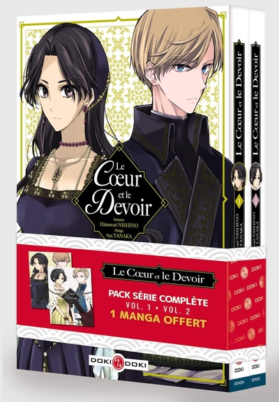Image de Le Coeur et le Devoir - pack vol.01 et vol.02 - édition limitée
