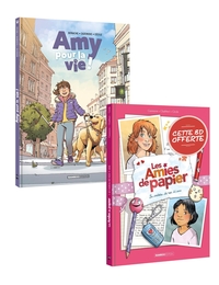 Picture of Amy pour la vie t01 + Amies de papier t01 offert - pack promo 2025