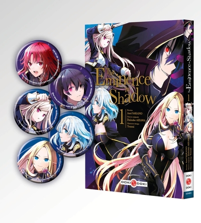 Picture of The Eminence in Shadow - vol. 01 - édition limitée badges collector