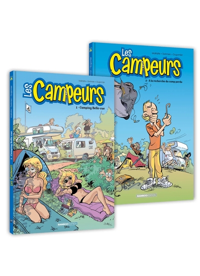 Image de Les Campeurs - pack T01 + T02