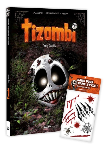 Image de Tizombi - tome 02 + tatouages - édition limitée