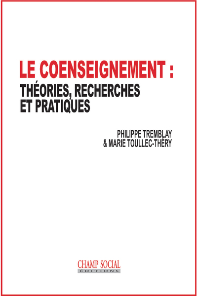 Image de Le coenseignement : théories, recherches et pratiques