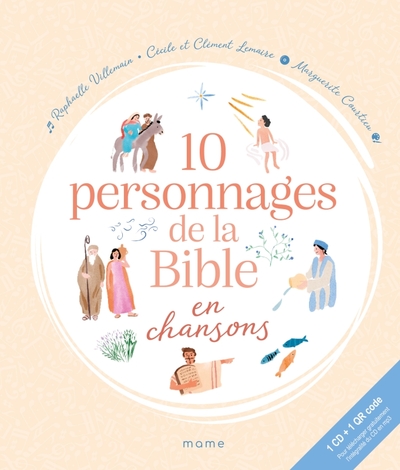 Picture of 10 personnages de la Bible en chansons