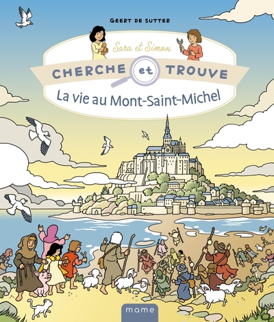Picture of Cherche et trouve Sara et Simon   La vie au Mont-Saint-Michel