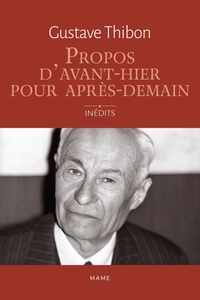 Image de Propos d'avant-hier pour après-demain