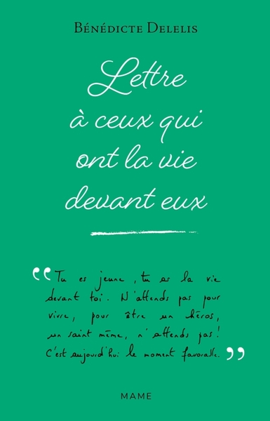 Picture of Lettre à ceux qui ont la vie devant eux