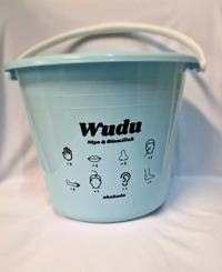 Image de SEAU DE WUDU  BLEU