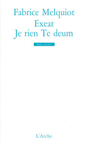 Image de Exeat / Je rien Te deum