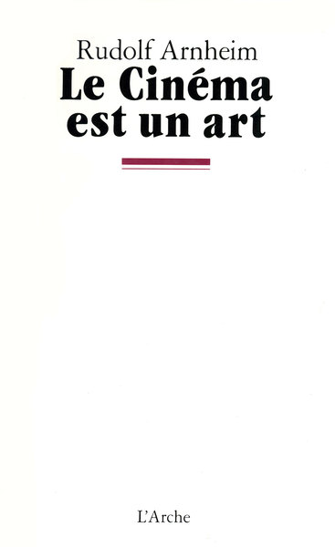 Picture of Le cinéma est un art