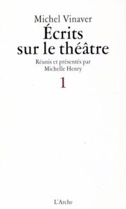 Picture of Écrits sur le théâtre I