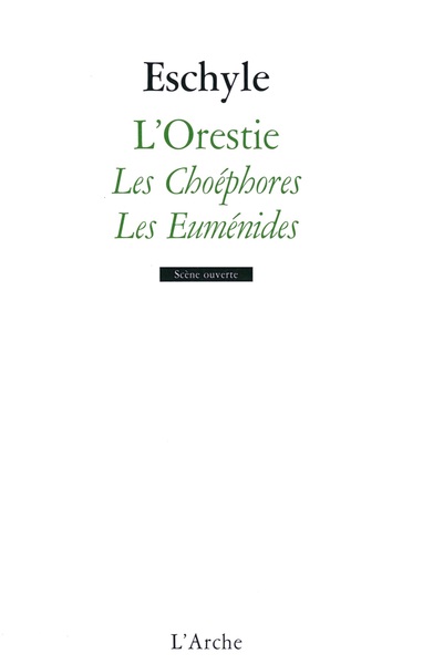 Image de L'Orestie - Vol 2 Les Choéphores et Les Euménides