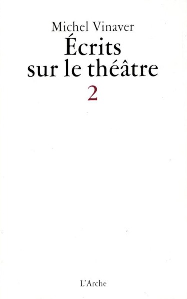 Image de Écrits sur le théâtre II