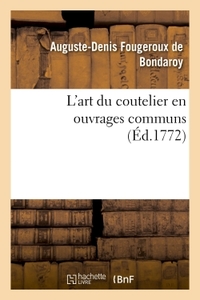 Picture of L'art du coutelier en ouvrages communs