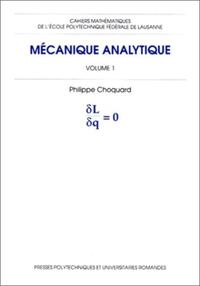 Picture of Mécanique analytique - Volume 1