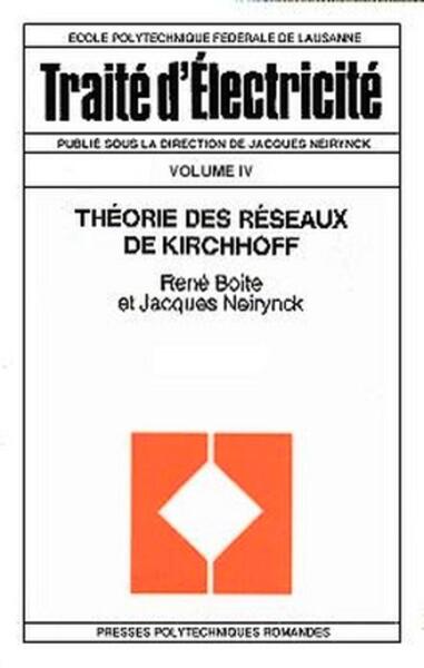 Picture of Théorie des réseaux de Kirchhoff