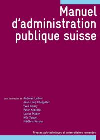Picture of Manuel d'administration publique suisse