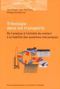 Picture of Tribologie dans les transports