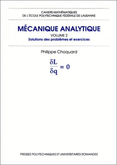 Picture of Mecanique Analytique V.2