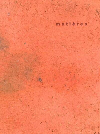 Picture of Matières - n° 5 - 2002