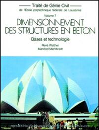Picture of Dimensionnement des structures en béton : bases et technologie