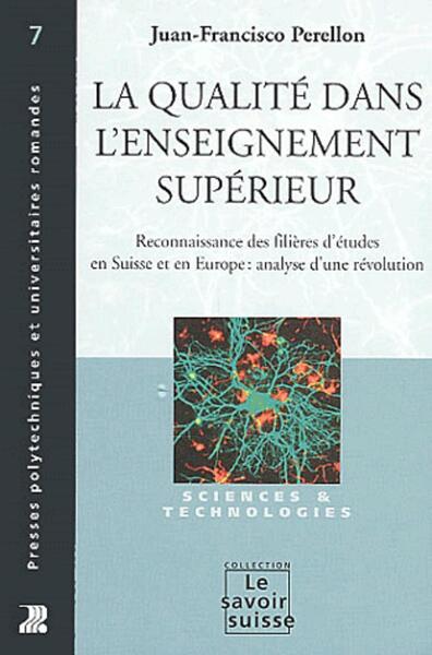 Picture of La Qualite Dans L'Enseignement Superieur(7)Reconnaissance   Des Filieres D'Etudes